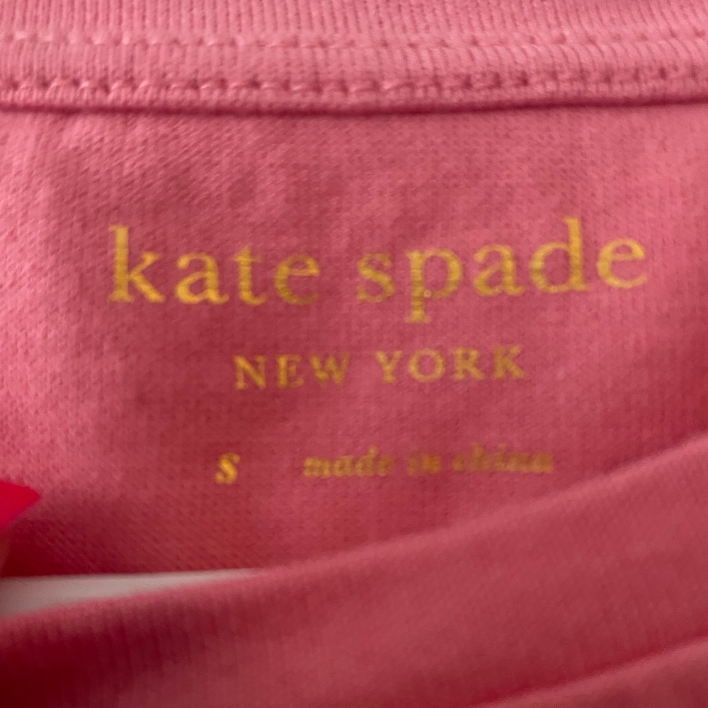 Kate Spade Ruched Sleeve Top Size Small - Picture 4 of 5